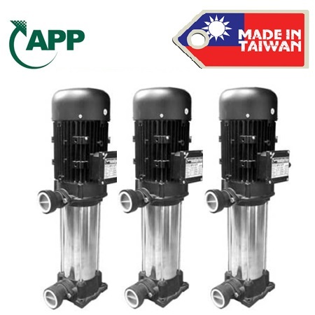 Máy bơm trục đứng đa tầng cánh App MTV-127T 3700w