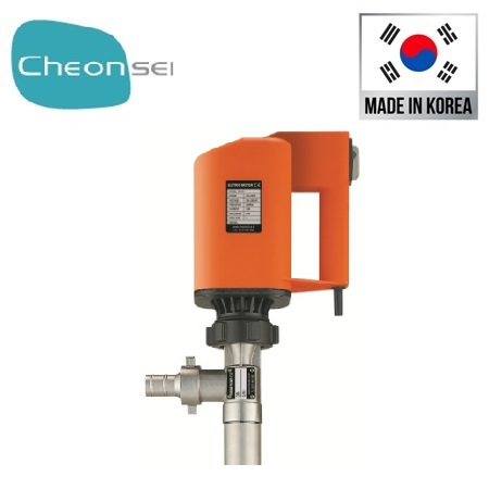 Bơm hóa chất thùng phuy Cheonsei DR