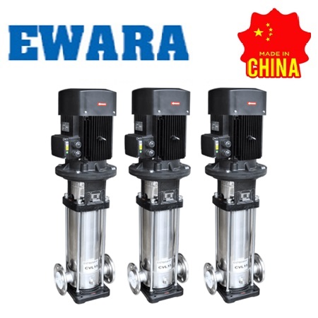 Máy bơm trục đứng cánh inox Ewara CVL Series