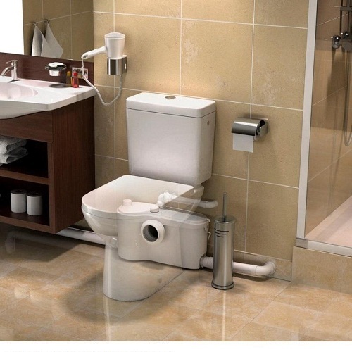 Máy bơm nước thải cho nhà vệ sinh Grundfos Sololift2 WC - 3 620w