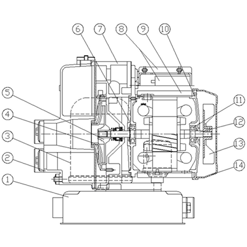 Máy bơm nước giếng khoan Hanil PC 268A