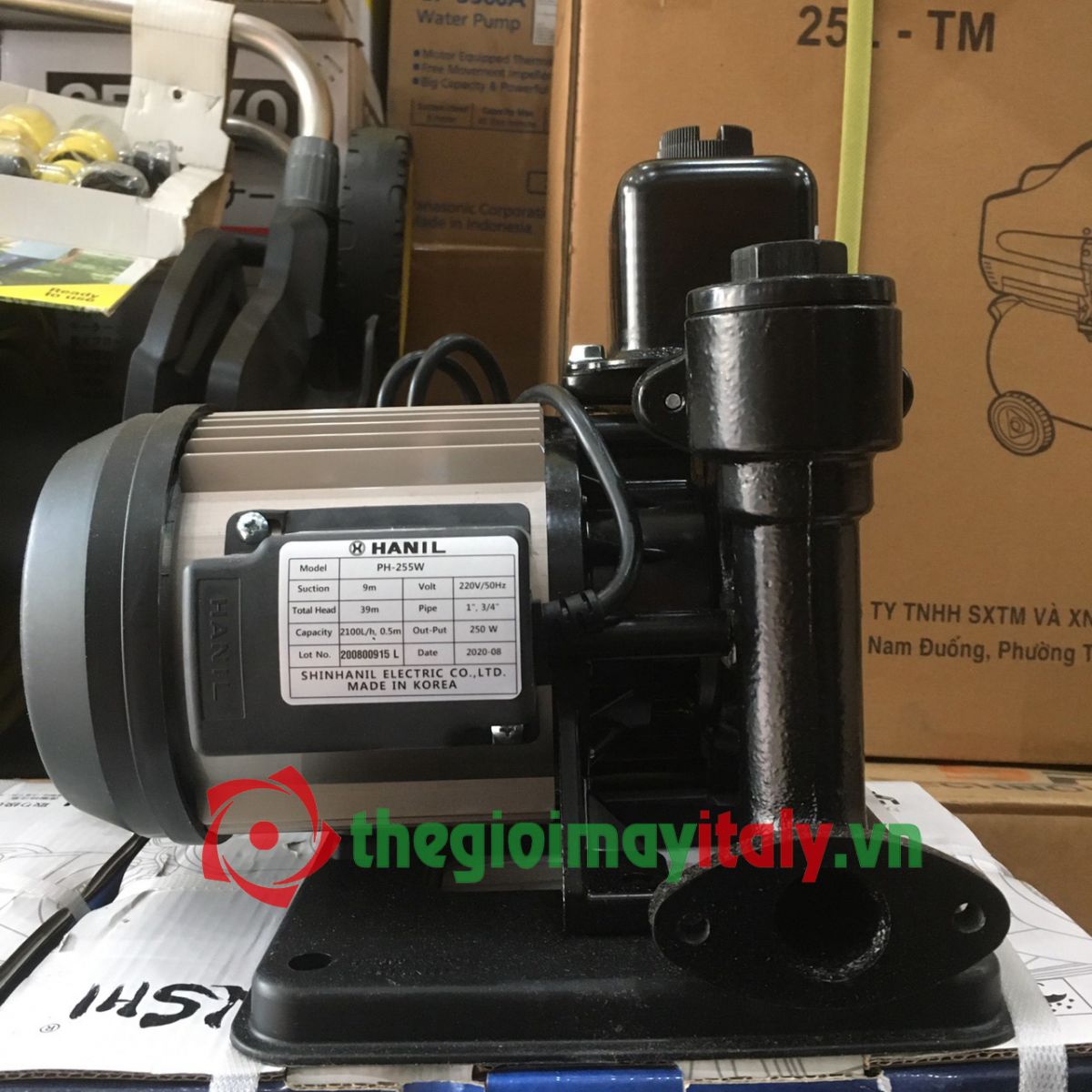 Máy bơm nước chân không Hanil PH 255W