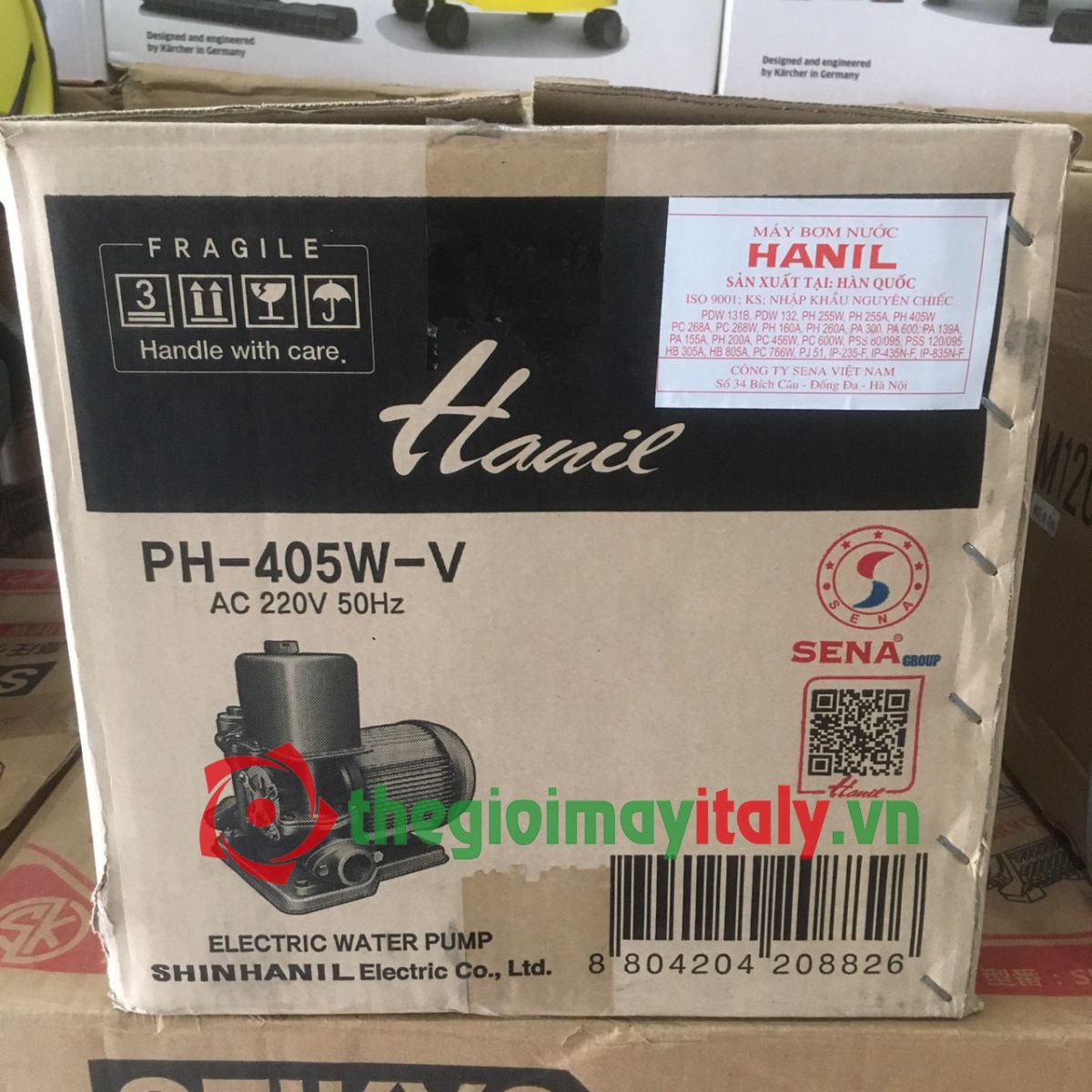 Máy bơm nước chân không Hanil PH 405W