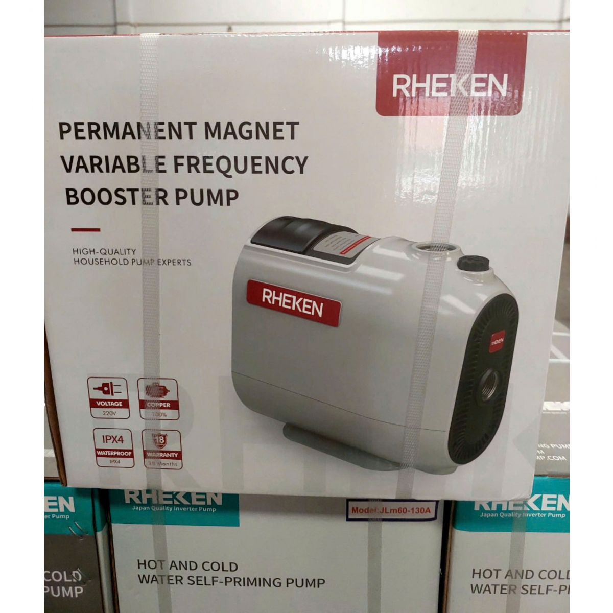 Bơm biến tần Rheken R2-20 400w(Động cơ nam châm từ)