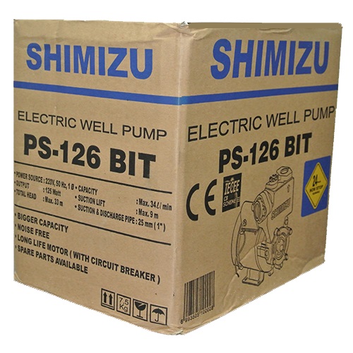 Máy bơm nước Shimizu PS 126BIT 125W