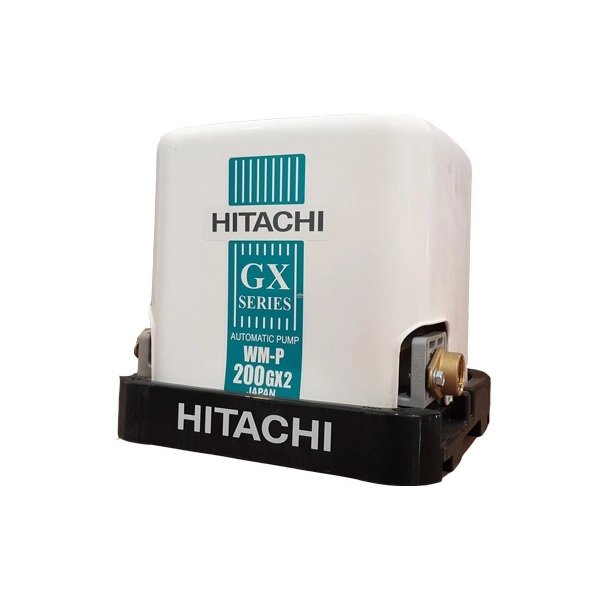 Máy bơm nước tăng áp tự động Hitachi WM-P200GX2-SPV Thùng Vuông