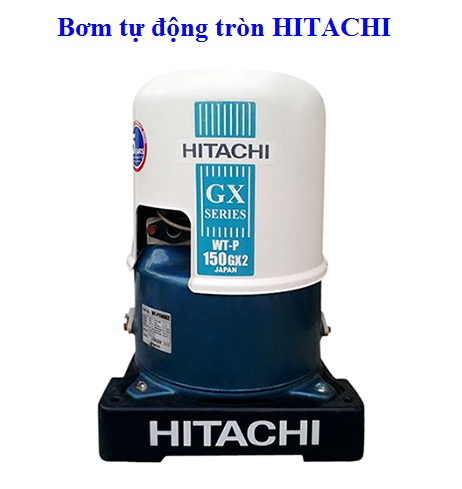 Máy bơm nước tăng áp tự động Hitachi WT-P150GX2-SPV Máy Tròn 