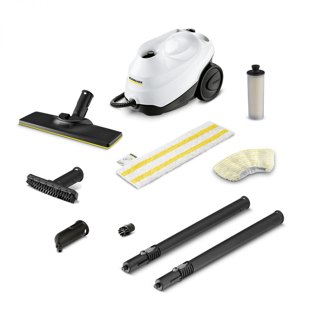 Máy làm sạch bằng hơi nước nóng Karcher SC3 EasyFix Màu trắng