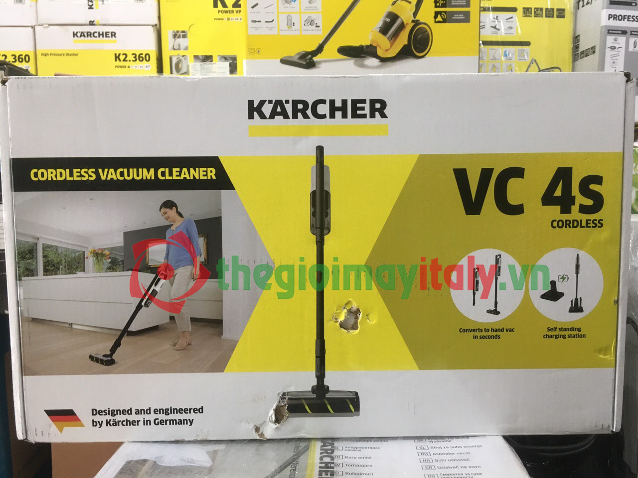 Máy hút bụi cầm tay Karcher VC 4S