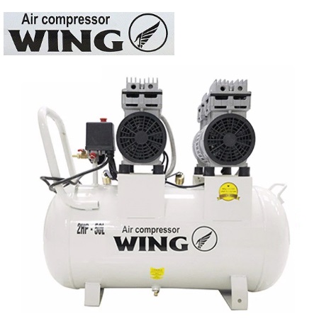 Máy nén khí không dầu giảm âm Wing TW-OF550x2-50L