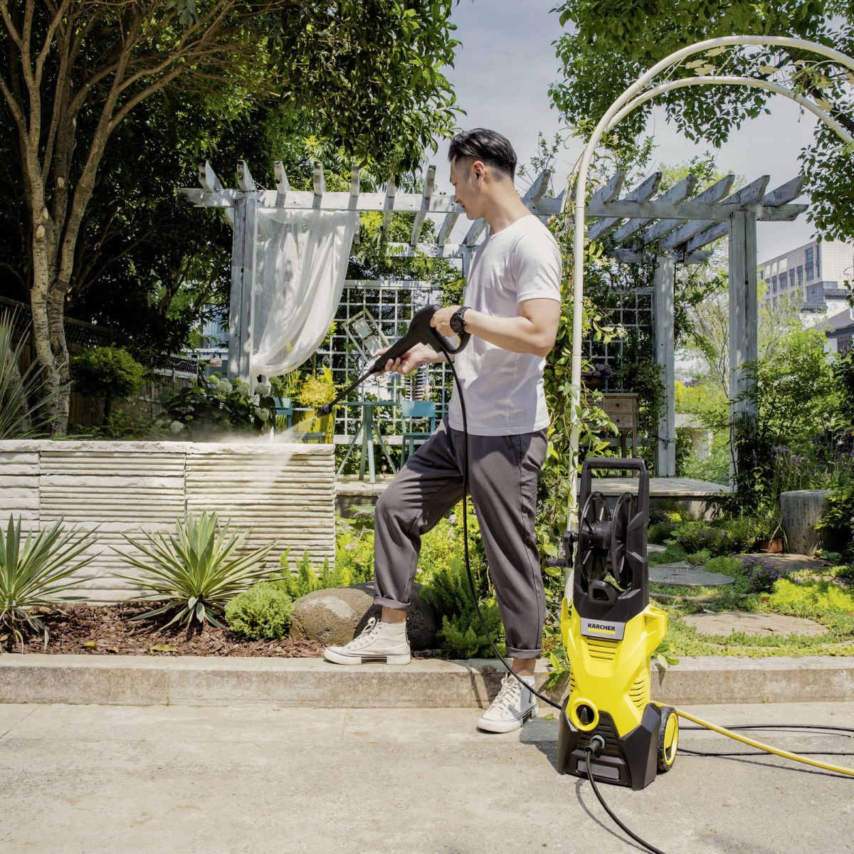 Máy rửa xe karcher K 3 HR Plus 1600w - 120 bar