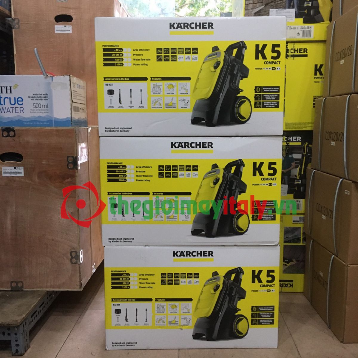 Máy rửa xe karcher K5 Compact 