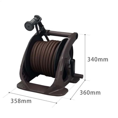 Bộ cuộn ống tưới cây 20m Tough Brown Takagi R220TBR